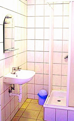 Łazienka apartamentu 1