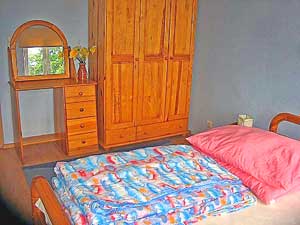 Sypialnia apartamentu 1